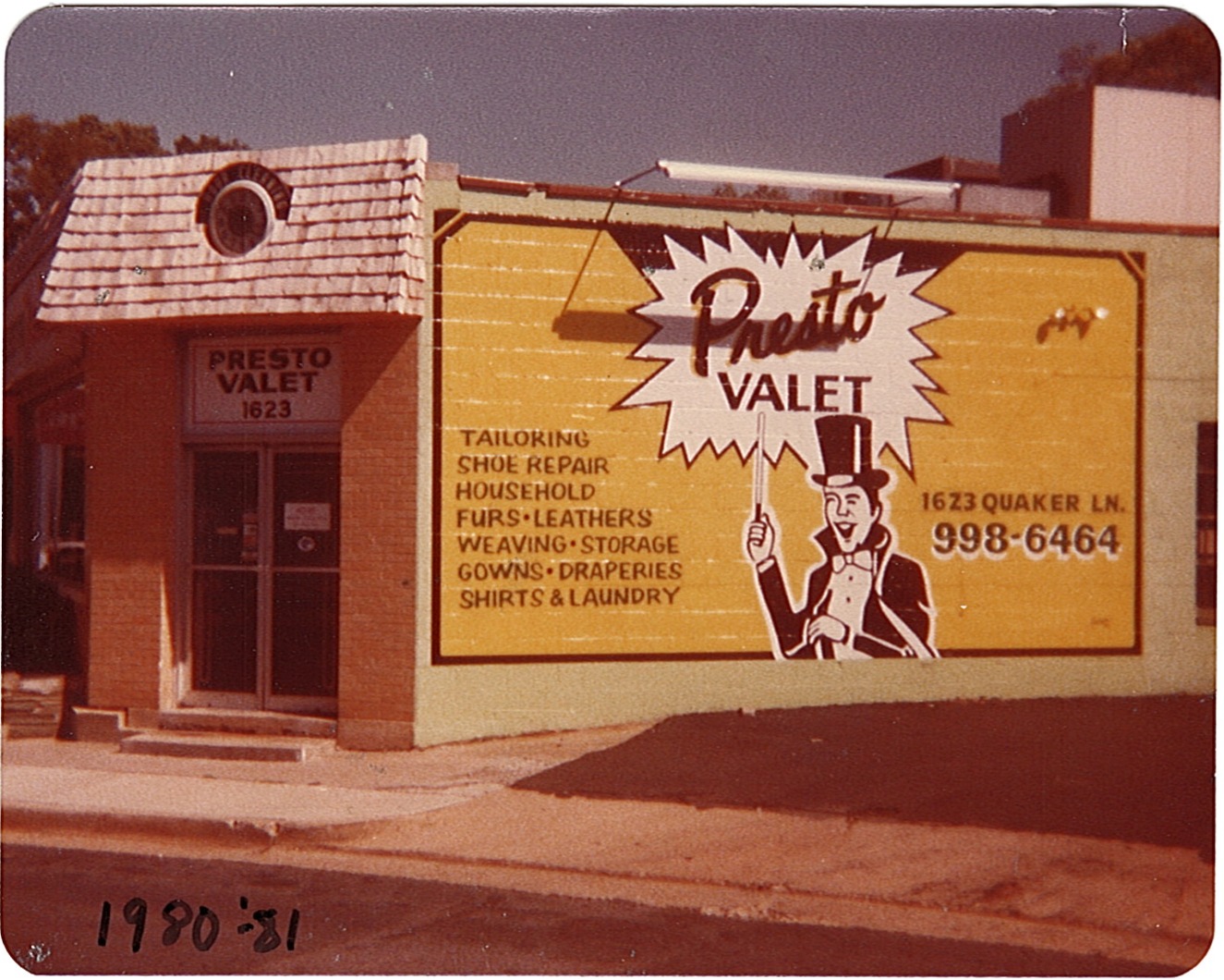 Presto Valet staff handling garments